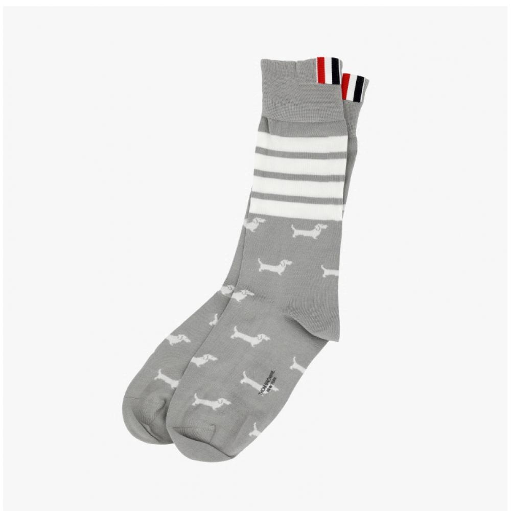 Thom Browne Scalloped Edge Pointel Stitch Socks Fas226a Y3012 055