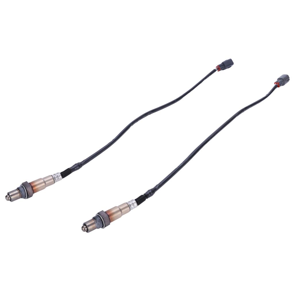 2x Before + After Kat O2 Oxygen Sensor 12V Compatible for Peug-eot 107 Citr-oen C1 Toy-ota Ayg-o 1.0 Replace 0258006720 0258006721