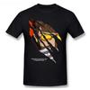 Neon Genesis Evangelion Unit-01 Moonlit Forest Silhouette Casual Oversized Anime T-Shirt Women And Men T-Shirt