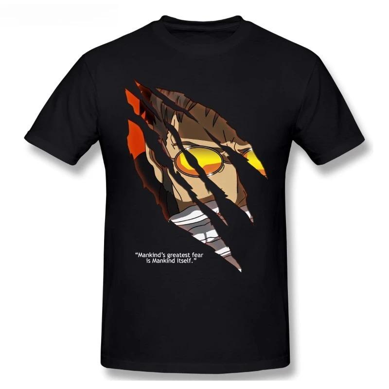 Neon Genesis Evangelion Unit-01 Moonlit Forest Silhouette Casual Oversized Anime T-Shirt Women And Men T-Shirt