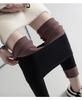 Maternity Sharkskin Leggings: Butt-Lifting, Velvet-Lined, No-Belly-Tightness Yoga Pants for Autumn & Winter.