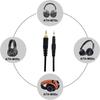 Universal 3.5mm Plug Earphone Audio Cable for  ATH-M50X M40X M60X M70X Headphone Line