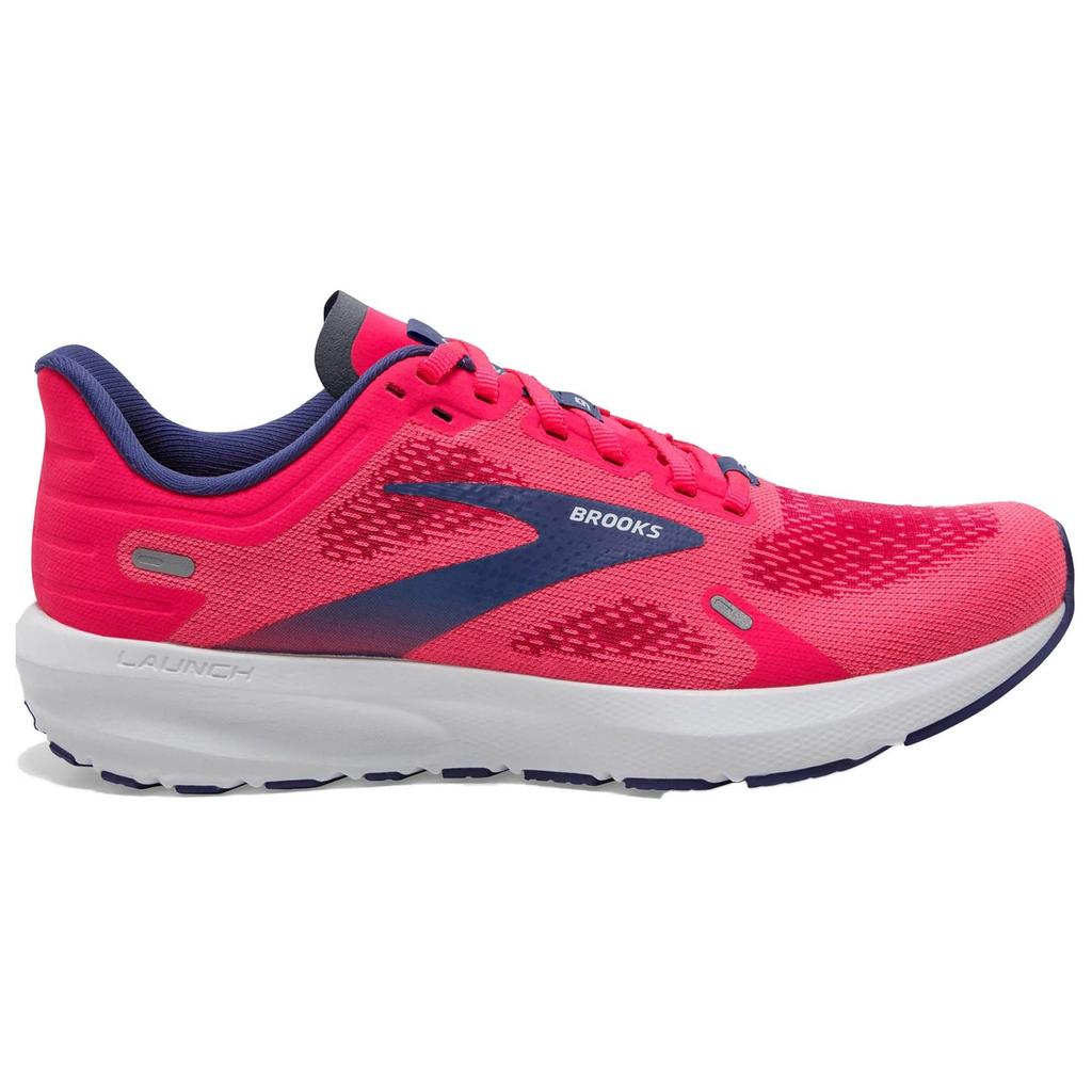 Brooks Launch 9 Athletic Non-Slip Durable Low-Top Running Shoes Women sneaker Pink 120373-604