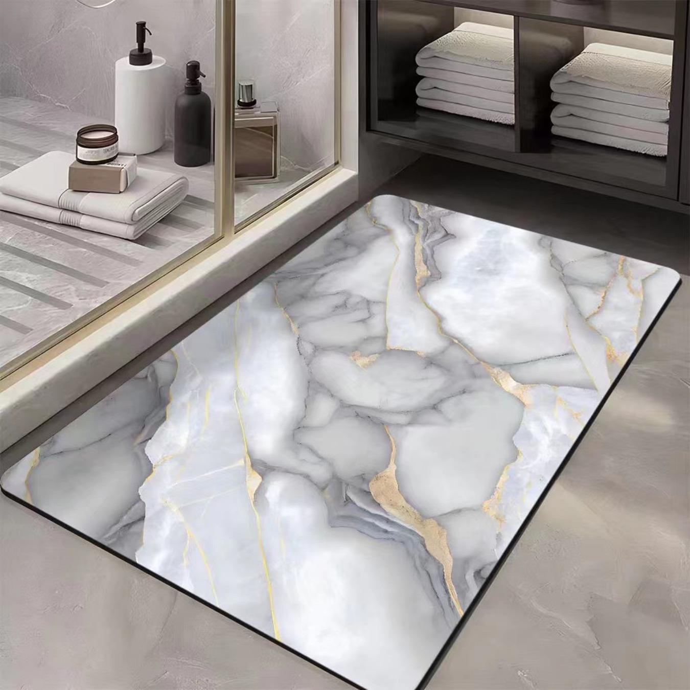 

Диатомовая печать в ванной комнате утолщающий коврик для ванной нескользящие ковры в умывальник ванная боковая половик душевая кабина коврик из пены с эффектом памяти 3D коврик 400mm*600mm