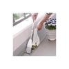 Azuma Outdoor Broom Petit Chiritore for Balcony Use. Dustpan Width: Approx. 9cm. Total Length: Approx. 41-56cm. Sturdy Bristles Effectively Sweep Up