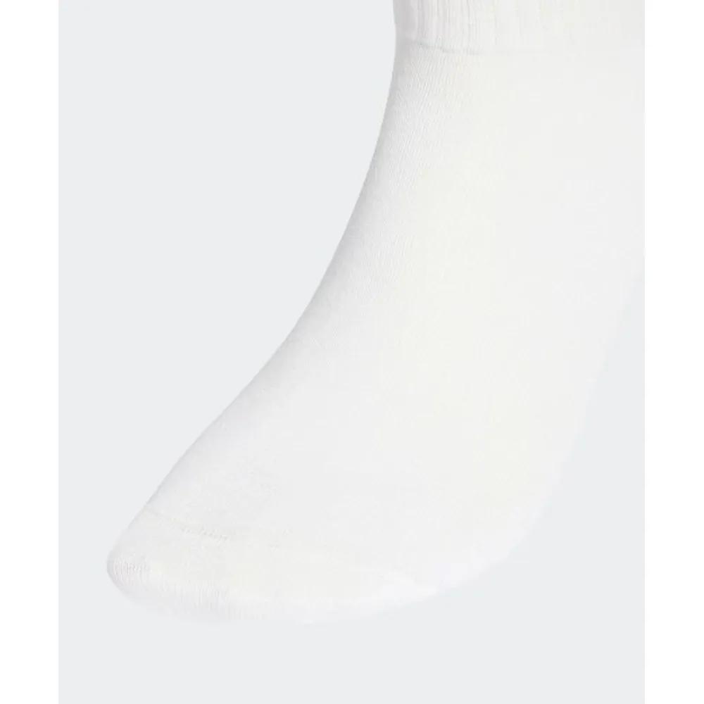 adidas 3-Stripe Crew Socks 3 Pairs - White:Ruby:Green:Blue KT1690 6275101