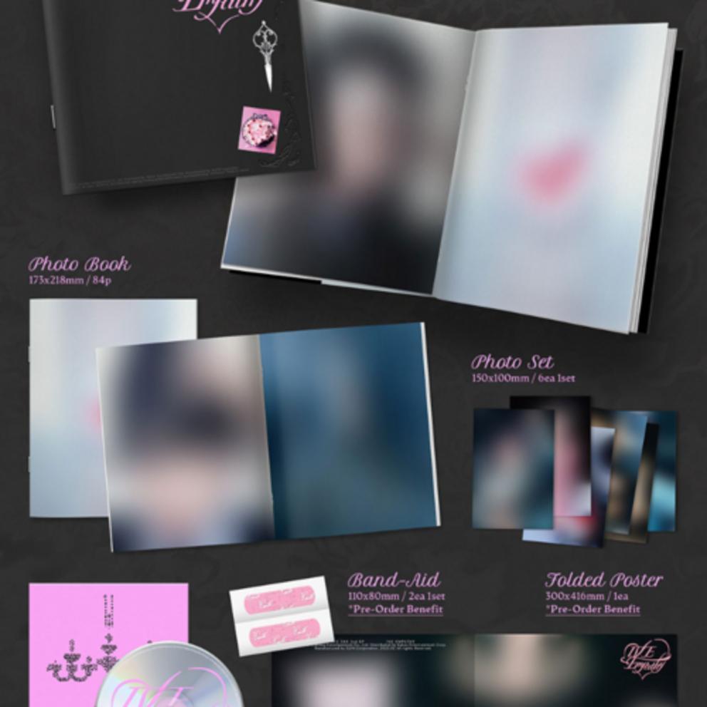 [Ediție Limitată Bandă + Poster] Album IVE (AM) - al 3-lea EP (IVE EMPATIE) + Album Portcarduri