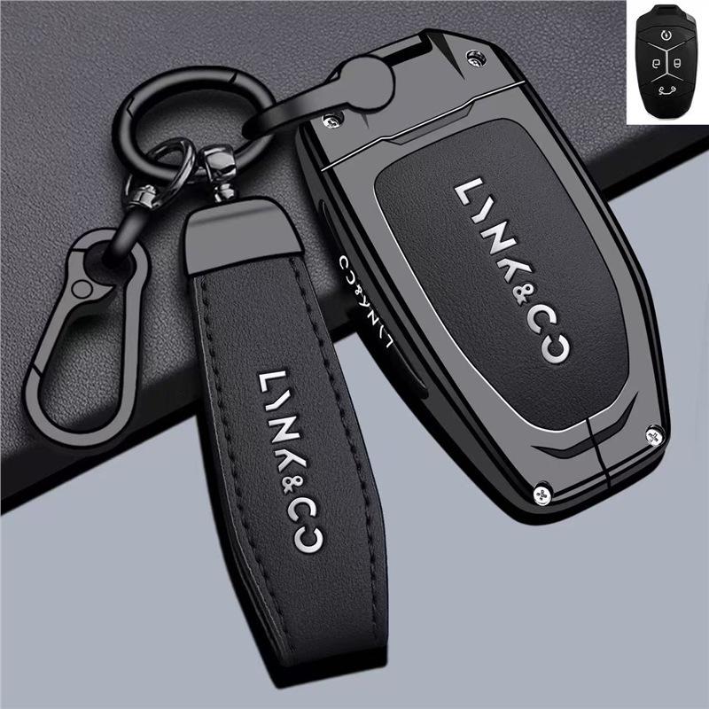 Lynk & Co 09 Key Case Shell with Buckle for Models 03/02/01/05/06/07/08 & EMP 900/Z20/Z10