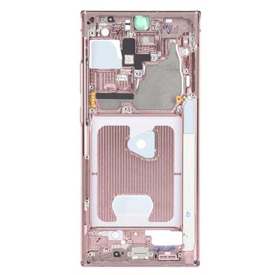 Middle Frame Bezel Plate Housing Cover Replacement for Note 20 Ultra Repair Service PartsPink