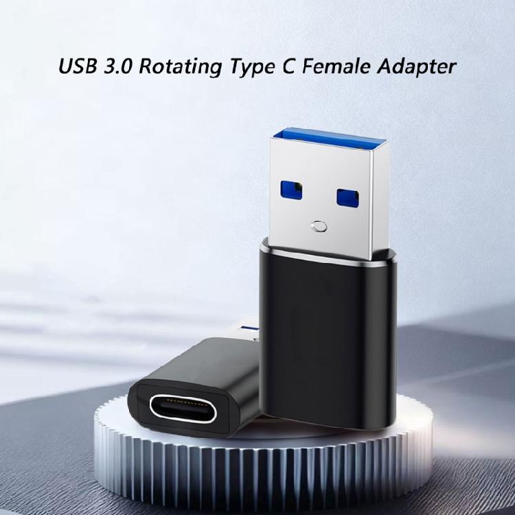 Durability Aluminum USB3.0 To Type C Adapter 5Gbps Data Syncing Plugs And Play Function For Multiple Digital Gadgets