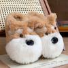 Scribbled Puppy Snow Cotton Slippers 2025 New Thick Bottom Home Indoor Warm Mao Mao Cotton Slippers