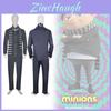 Costume Cosplay di Gru per il Film Minions con Tessuto Elasticizzato Confortevole per Feste di Halloween
