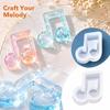 Silicone for Resin Casting - Musical Note Shape, Epoxy Resin for DIY Jewelry Making