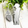 Fishing Man Die Cuts Fishing Cutting Dies Embossing Tool for DIY Scrapbooking