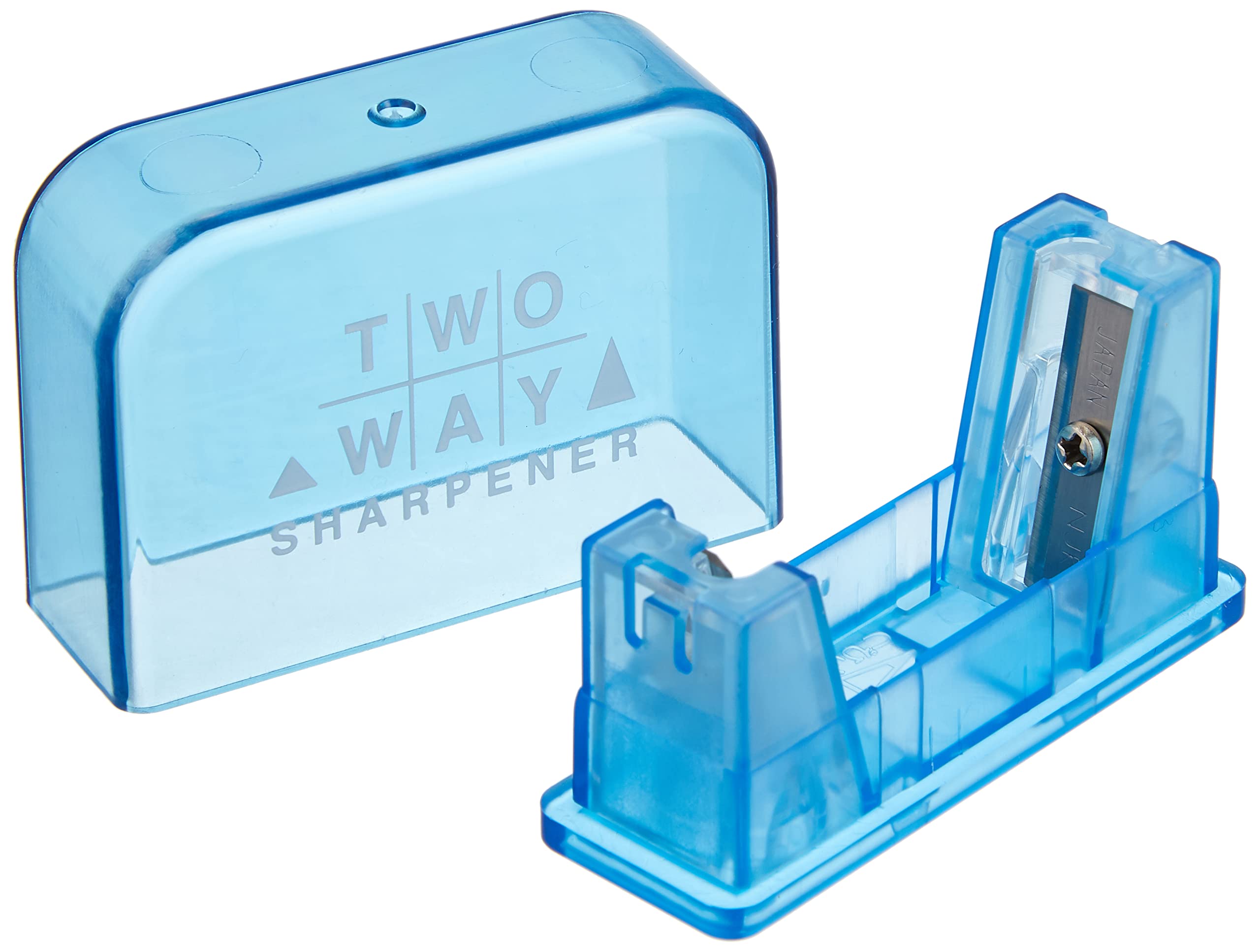 KUTSUWA STAD Pencil Set of 2-Way Sharpener, Black, 5, RS037BL-5P синий