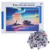 500pcs Children Exquisite Pattern Puzzles Jigsaw Parent Child Interaction Toys Gift(LL5004 )