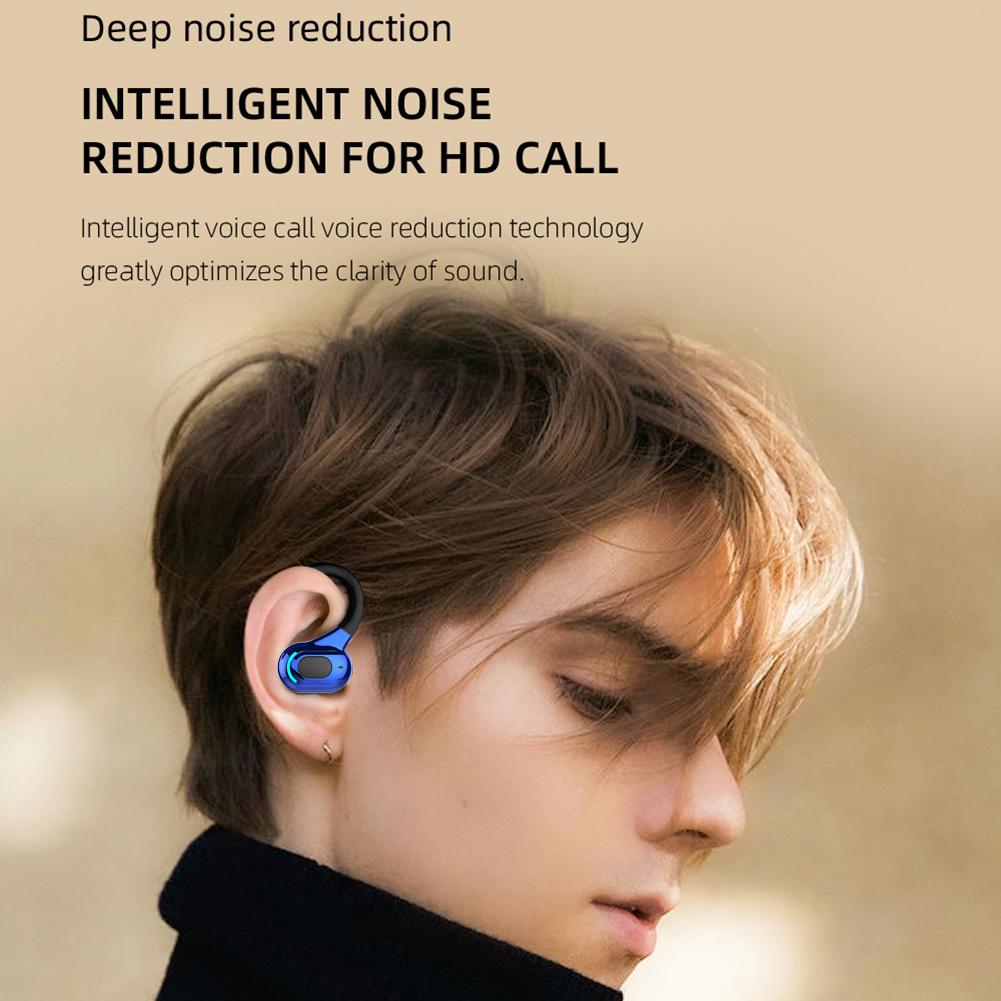 

Водонепроницаемые подвесные наушники Bluetooth-совместимая беспроводная гарнитура (синий) *Австралия