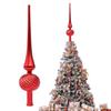 Christmas Finial Tree Toppers Ornament Plastic Construction Easy Installation Tree Star for Party Decoration