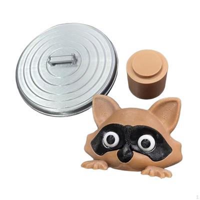 Raccoon Toilet Paper Holder Dispenser Tissue Storage Convenient PLA Made Suitable for Bathroom