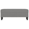 Dark Grey Bench 100 X 35 X 41 Cm Fabric