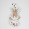 Cute Plush Rabbit Keychain Cartoon Doll Toy Big Ear Rabbit Pendant Keyring for Women Couple Bag Ornament Car Key Chain