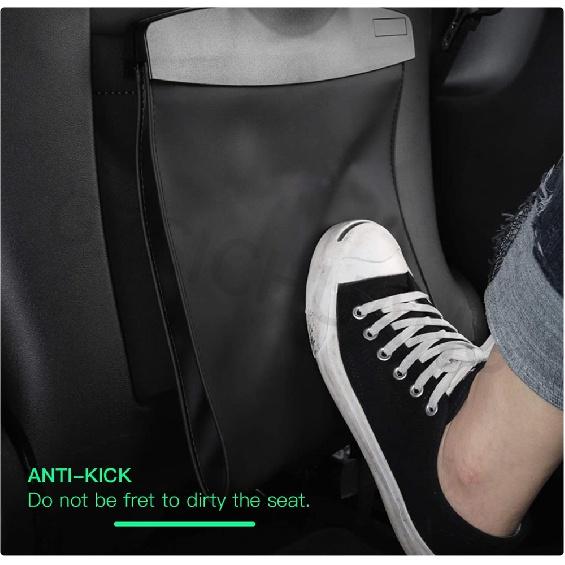 Car Garbage Bag Back Seat Waterproof Trash Bag Rubbish Cans Hanging Storage Organizer For Tesla Model 3 Model Y 2021 2022