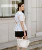 KNOWING String Belted Blouse (White)