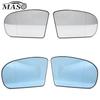 2PCS Side Rearview Heated Mirror Glass Wide Angle 2038100121 2038101021 for M-ercedes Benz W203 W211 2003-2006