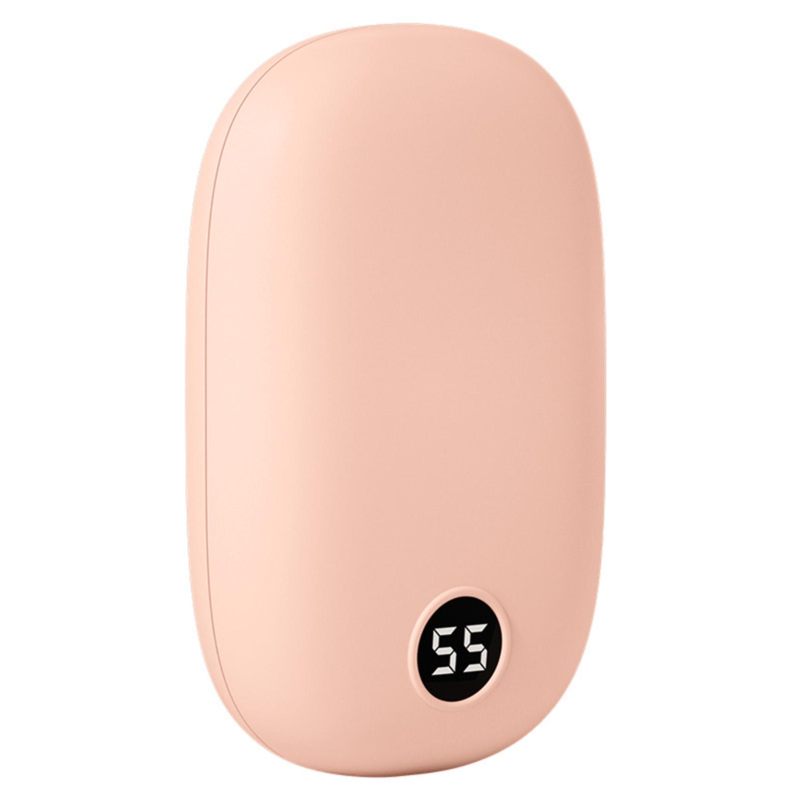 

2 In 1 Hand Warmer Powerbanks Multi Heat Settings Pocket Hand Heaters USB Powered Long-Lasting Pocket Handwarmer Warm Tool 6000mAh