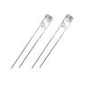 100Pcs Wide Angle LEDs LED Light Diodes Flat Top LED Lamp Bulbs  Signage Decoration