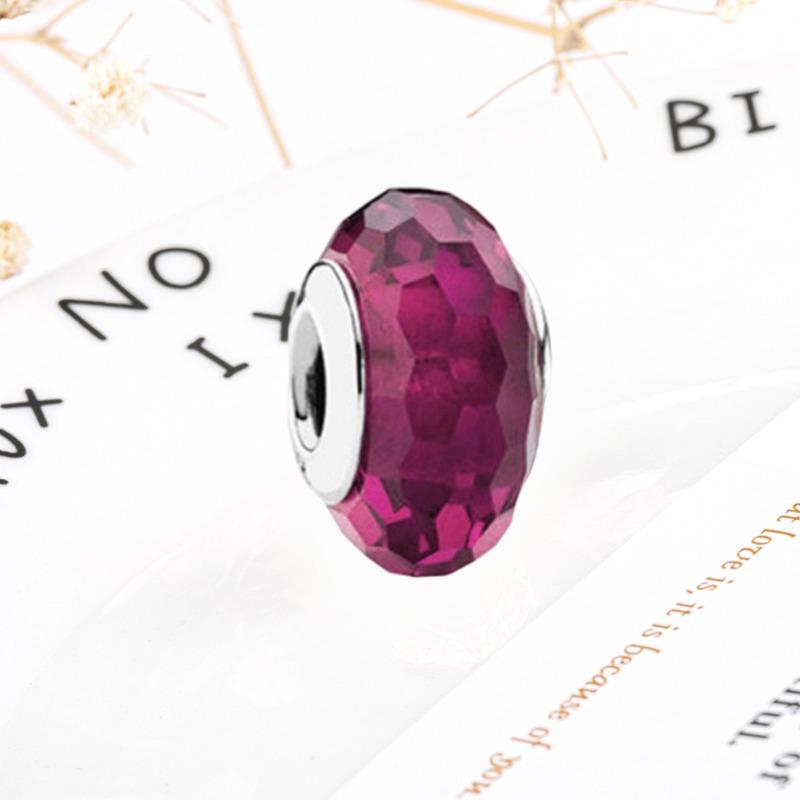 Neue Feine Murano Glas Serie Anhänger Rosa Rot Schwarz Grün Weiß Blau Perle Passend Original Armband Zubehör DIY Damenschmuck Geschenk