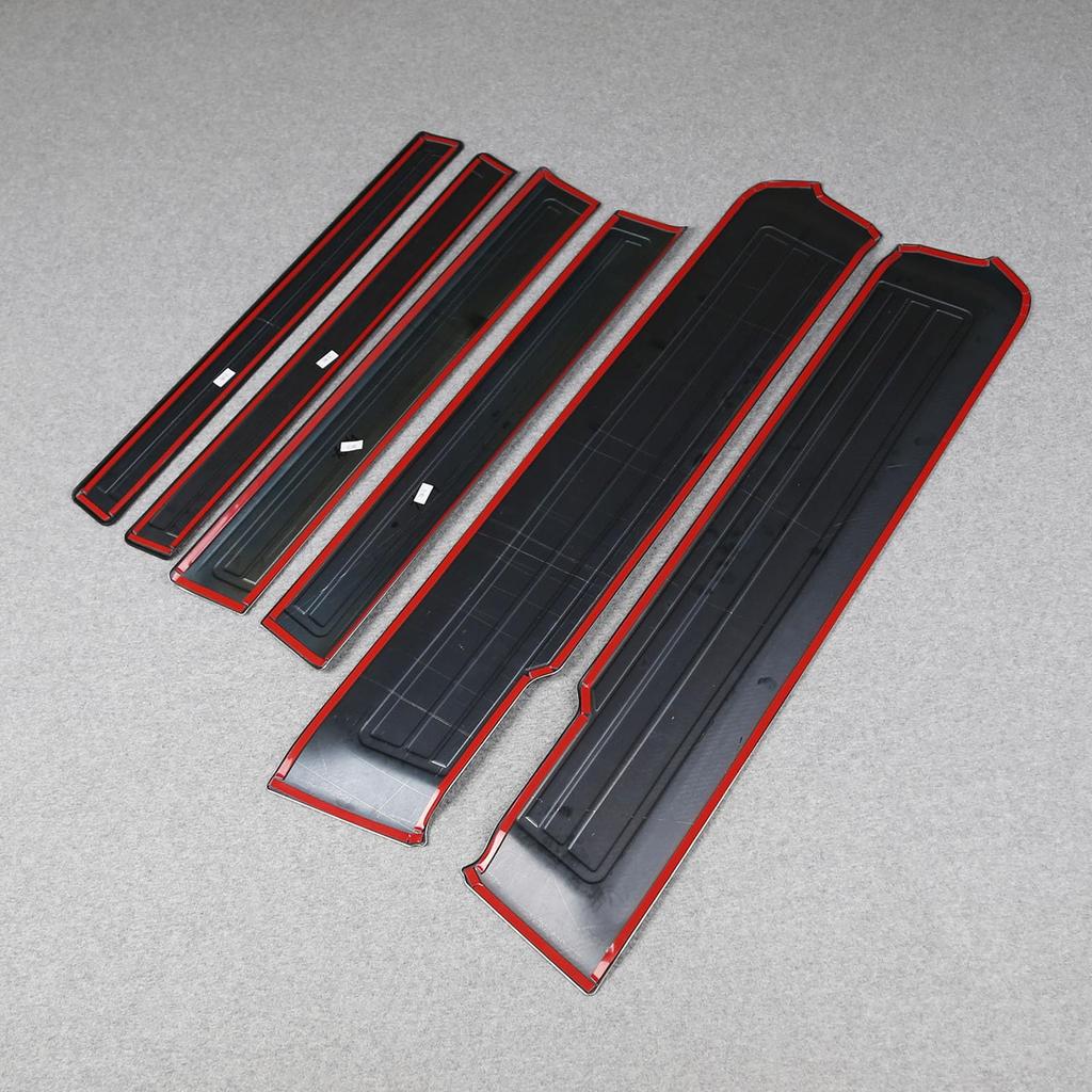 RUIQ Honda Nový Freed GT Série Exkluzivní Interiér Nerezové Ozdoby Prahu Ozdoby Bočních Prahů Honda Freed Exkluzivní Design Vlákno Černé (Uhlík