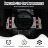 Tail Light Lamp Guard Covers Compatible with Rover Defender 110 2020 2021 2022 2023, Smoked Tinted Light Cover Trim Accessories ABS Material,