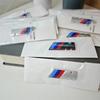 For BMW CBMW M Performance 3D Emblem ABS Glossy Black Front Grille & Rear Trunk Badge Sticker for M3 M5 X3 X5 Models Car Styling Upgrade