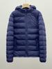 High-Quality Men's & Women's Ribbed Hooded Cotton Jacket for Outdoor Sports & Travel