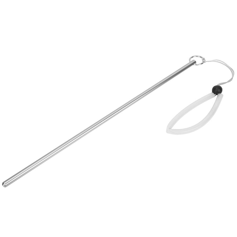 Scuba Diving Aluminum Alloy Tickle Pointer Stick with Measurement & Lanyard(Golden)
