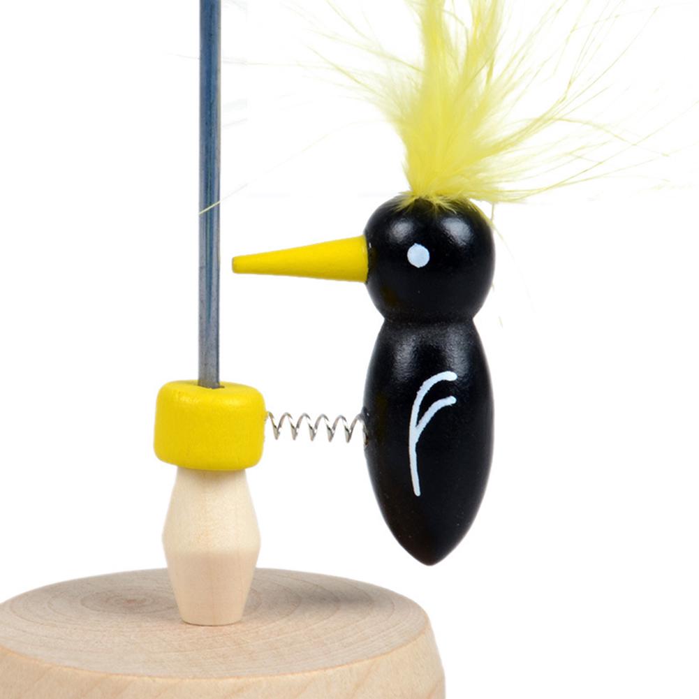 Juguete educativo temprano para bebés pequeños, lindo pájaro carpintero, juguete deslizante para picotear