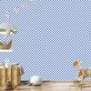 Checkerboard wallpaper, azure background, azure center, 50x1000