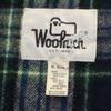 WOOLRICH 70s Nylon Blend Vintage Long sleeve hood Jacket M Back check Men's Used