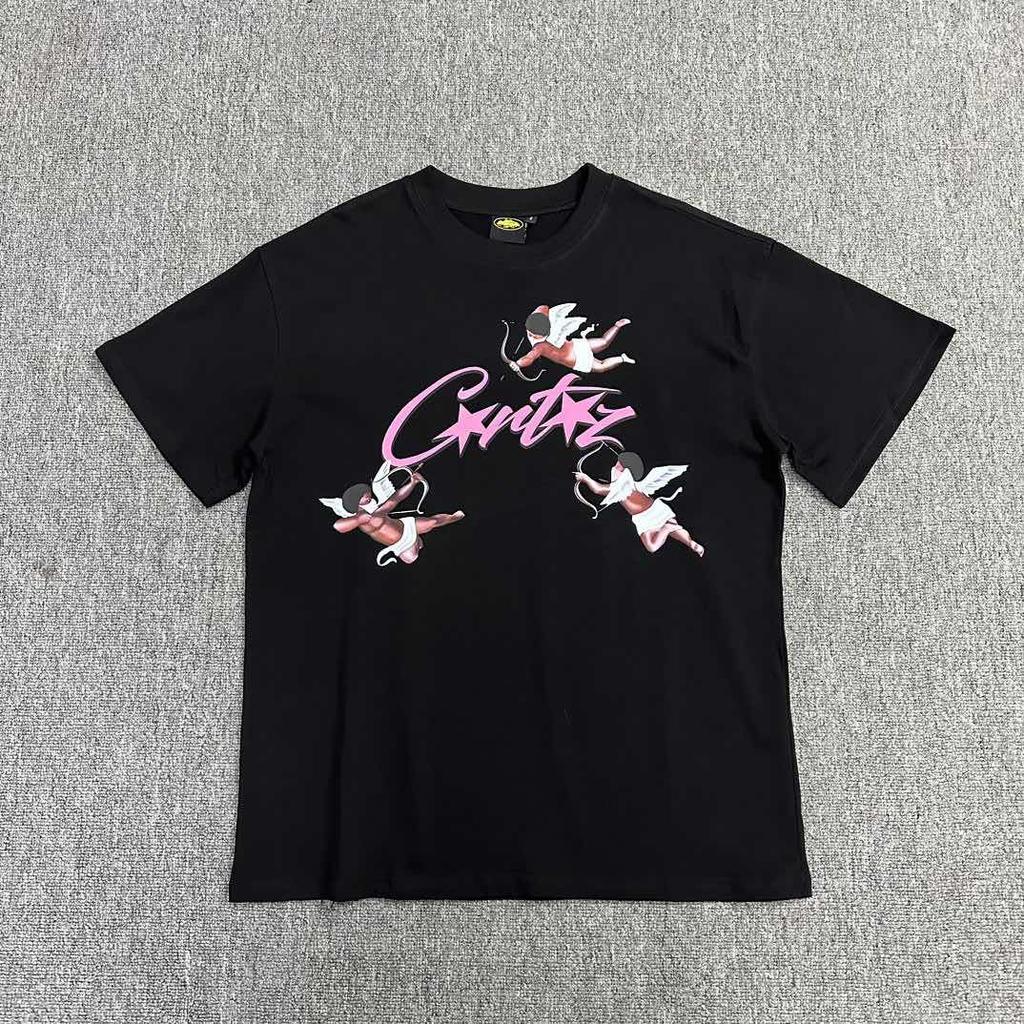 LUXEON Fashion New T-Shirt Letter Print High-Street Male Female Couple Casual Short Sleeve T Shirts
