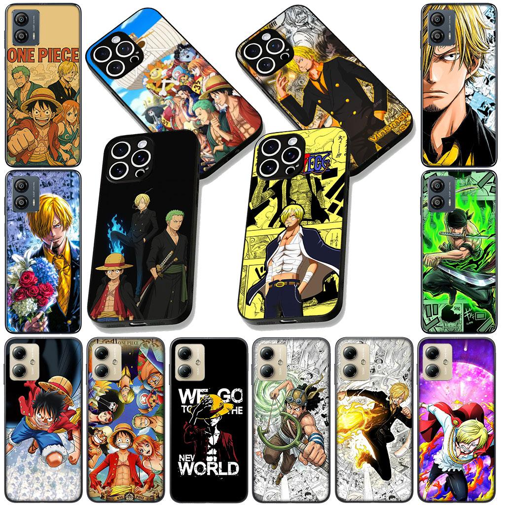 Cover for Xiaomi Redmi Note 12 11 10 Pro 10A 10C 12C 14C A4 Note12 5G Phone Case Cartoon Sanji One Luffy Piece Roronoa Zoro