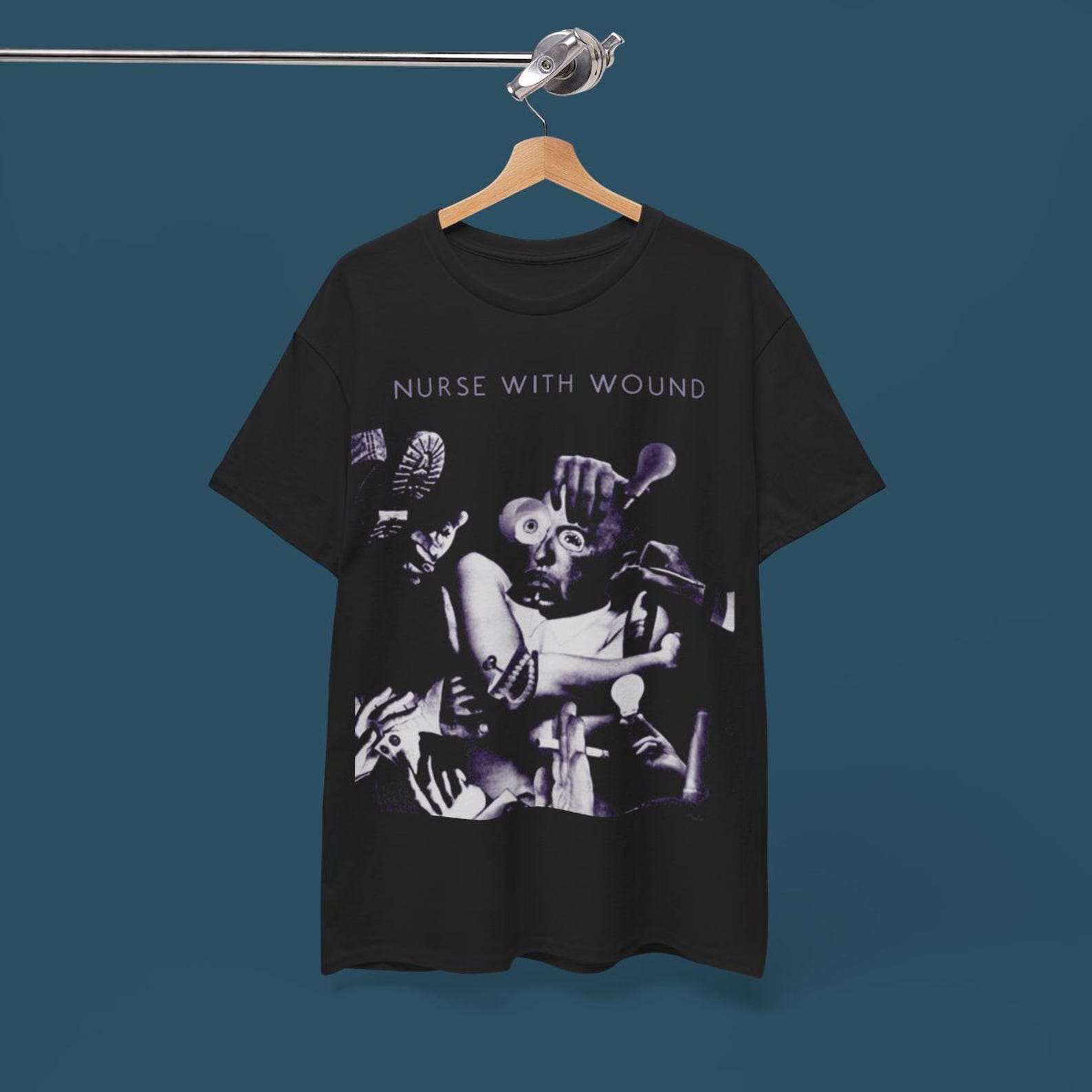 Nurse With Wound T shirt - Indie Experimental Noise Band Tee S