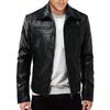 European and American men's PU leather jacket new motorcycle leather jacket jacket