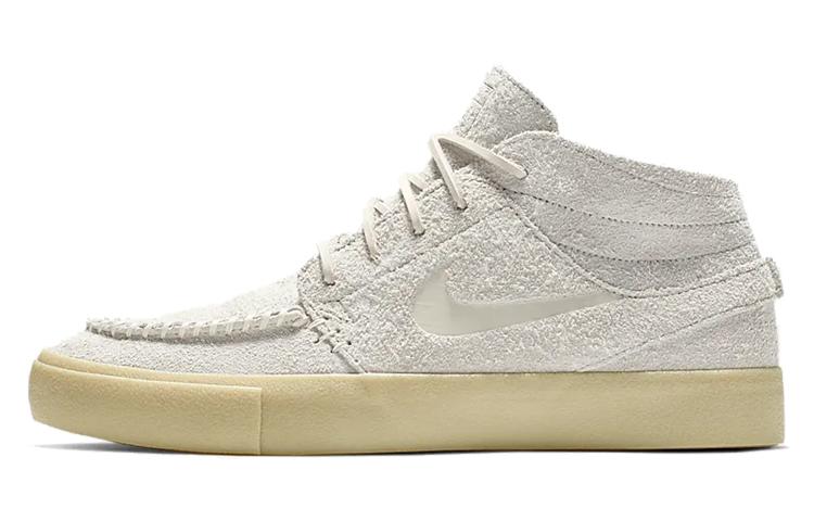 Nike Zoom Janoski Mid Crafted Sb  Light Bone  AQ7460-200 37.5
