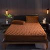 Kurzflor Verdickt Gesteppte Matratzenauflage King Queen Doppelbett Schutzpolster Weich Warm