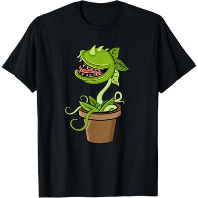 Venus Fly Trap Plant Lover Men Carnivorous Plants T-Shirt