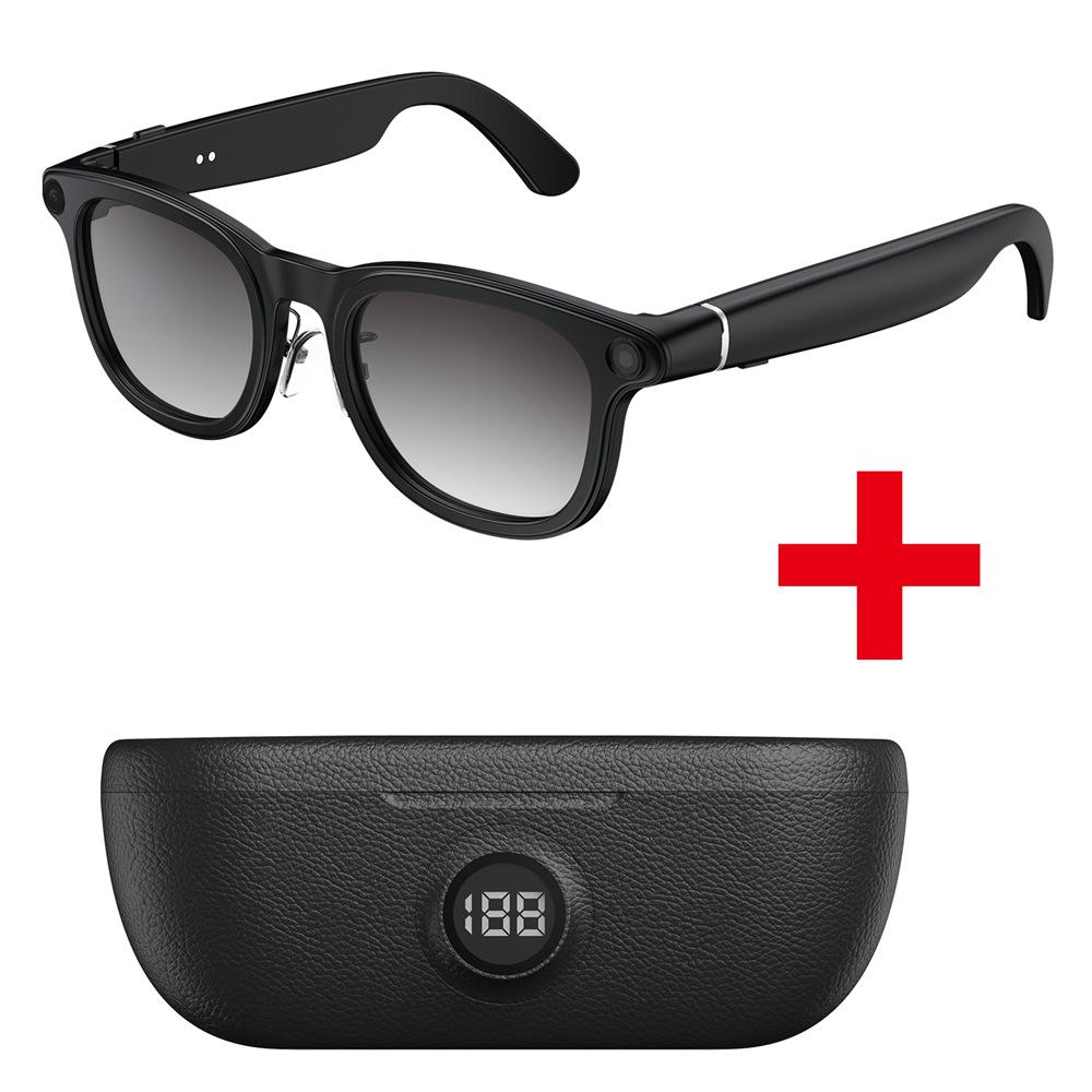 X01 Smart Glasses: 8MP Camera, 6-Axis Gyro, Image Stabilization, 1200P Video, AI Translation, Charging Case
