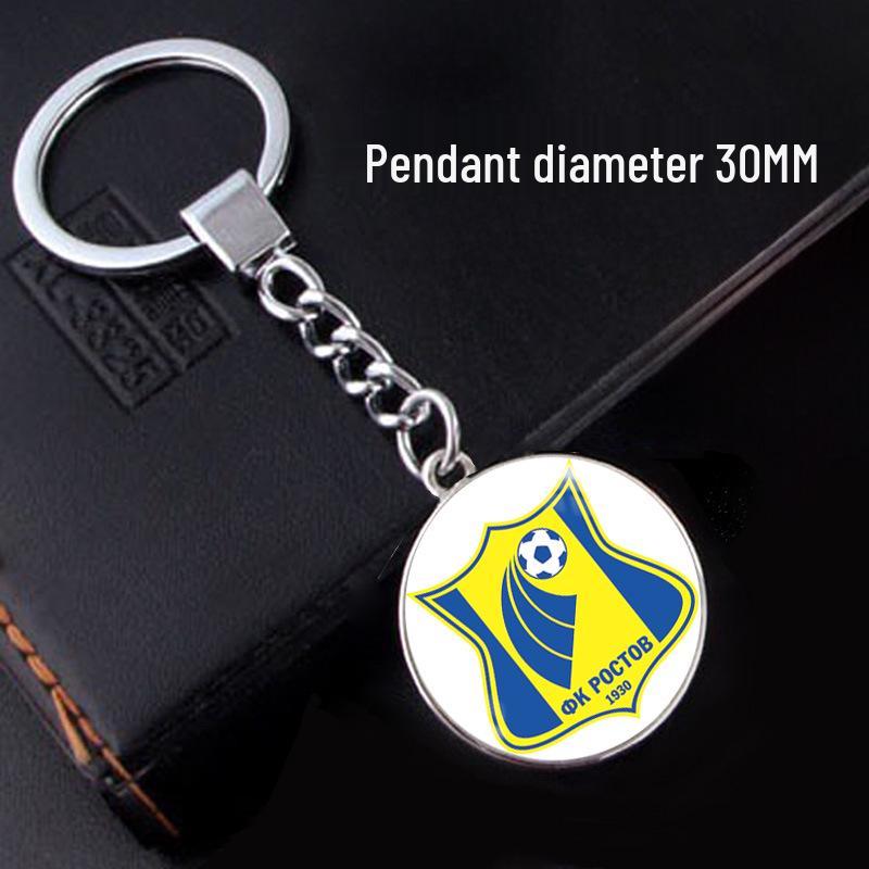 Fußballliga Logo Schlüsselanhänger: Serie A, La Liga, Bundesliga, Ligue 1, Premier League Team-Anhänger