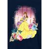 Beauty And The Beast Childrens/Kids Belle Flowers Window Hoodie