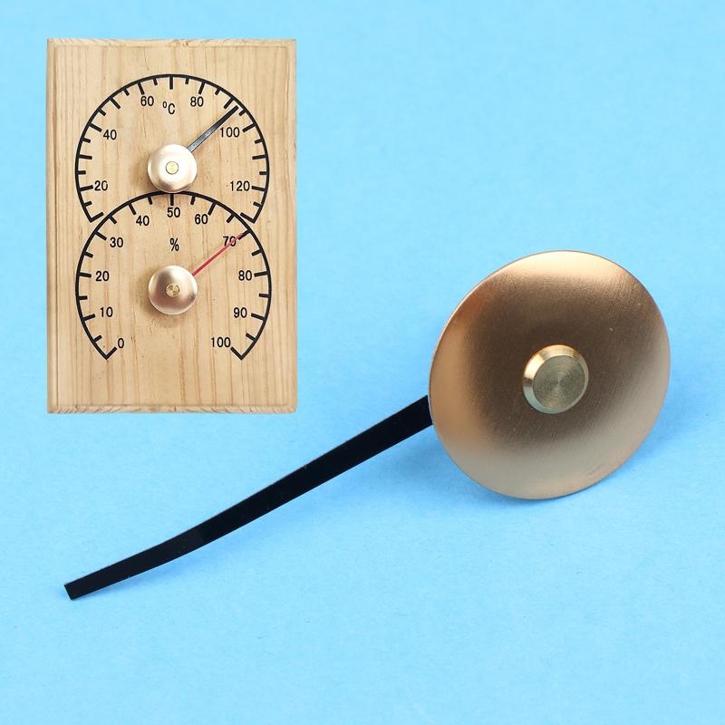 Sauna Thermometer Metal Replacement Easy Install Durable Accurate Steam Bath Spa Room Temperature Accessory